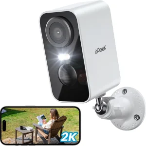 2K Wireless Security Camera Outdoor Colorful Night Vision