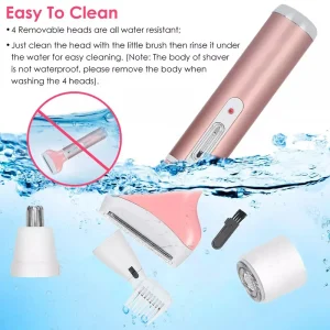 4 In 1 Women Electric Shaver - Thumbnail Image 3