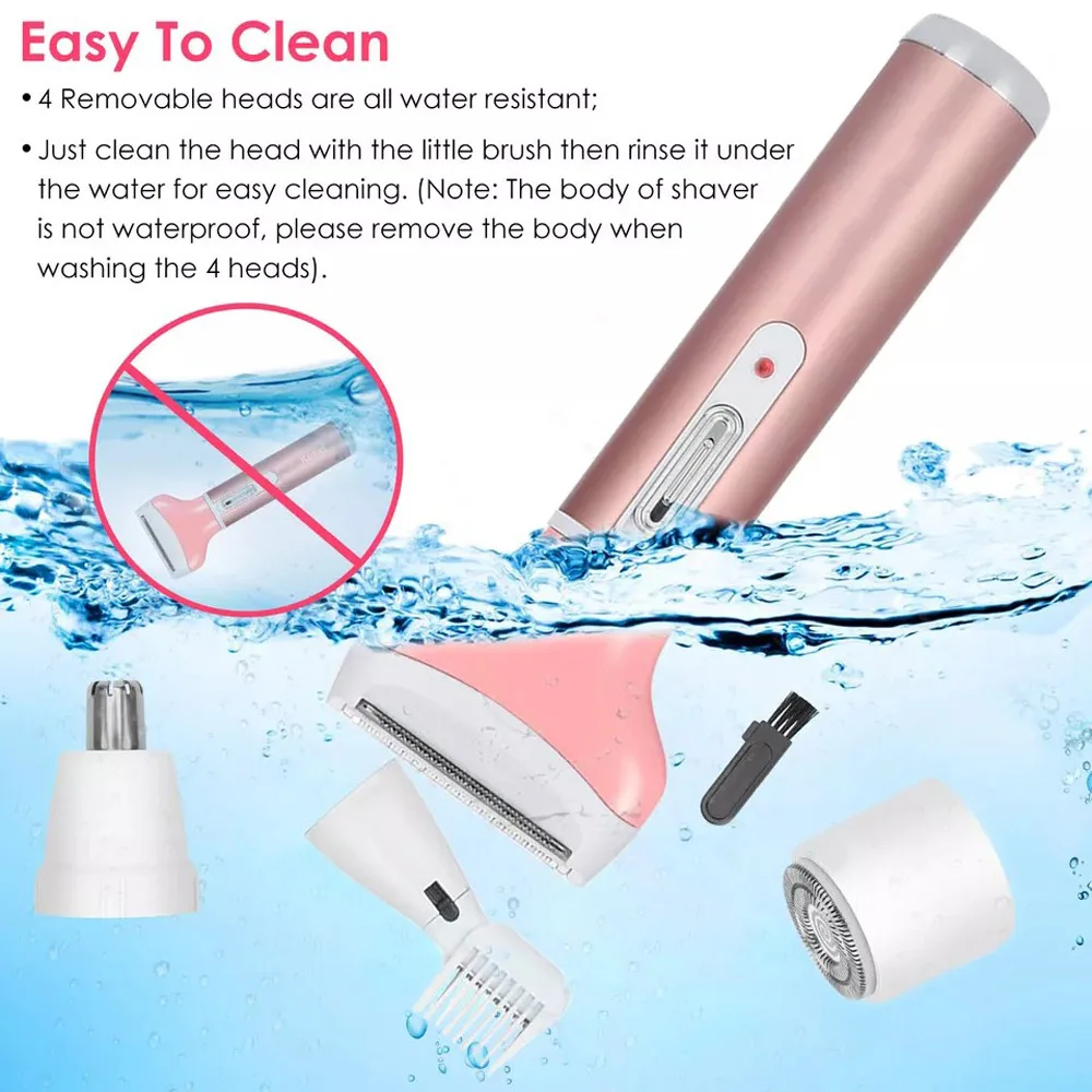 4 In 1 Women Electric Shaver - Image 3