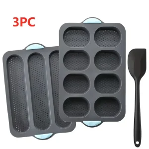 A Set of Silicone Baking Pans