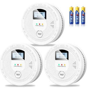 3-Pack Smoke and Carbon Monoxide Detector