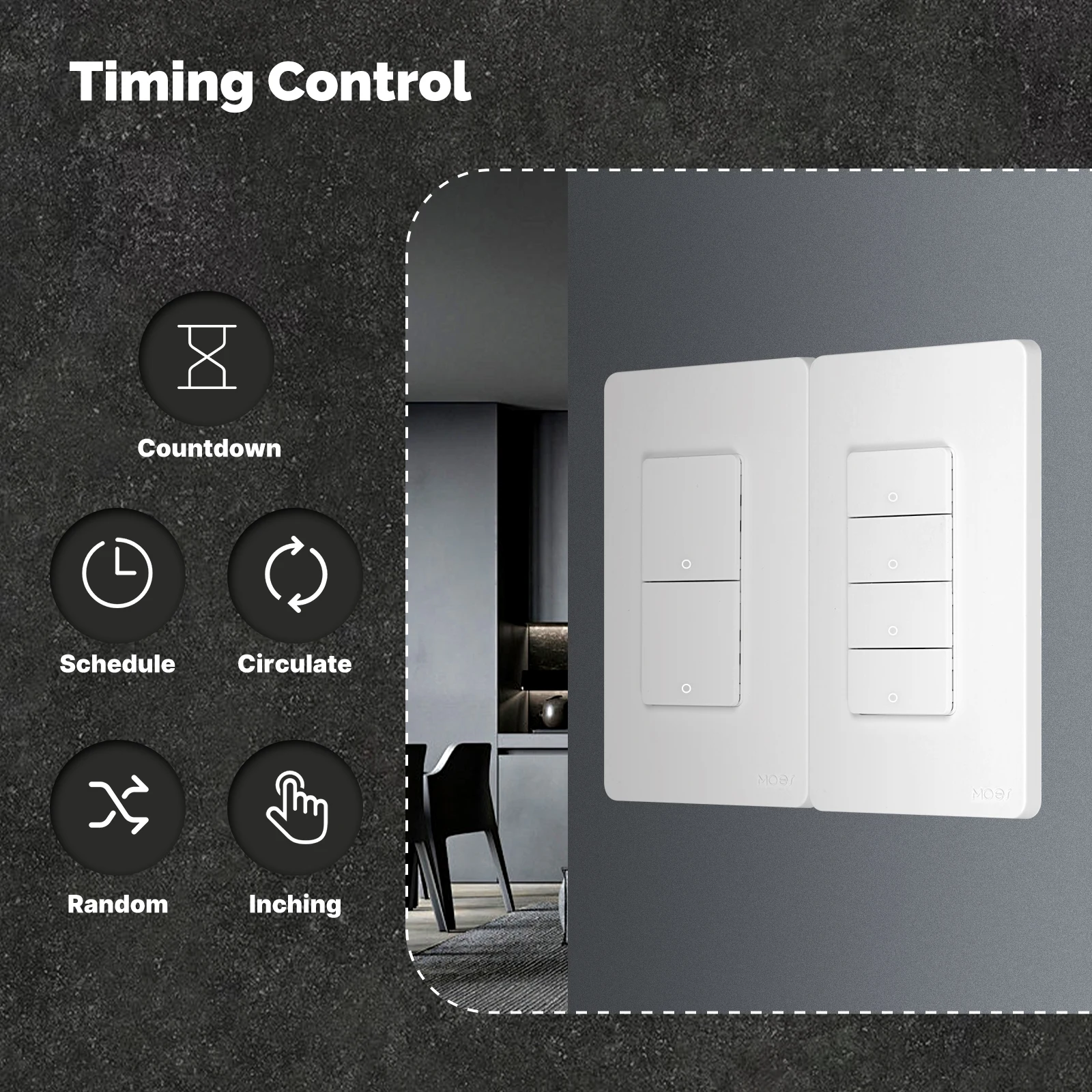 Smart Wall Switch. No Wire Required - Image 3