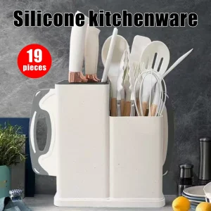 stainless steel cooking knife set