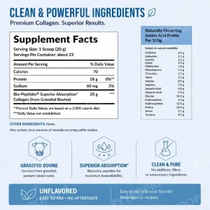 High Protein Collagen Powder - Thumbnail Image 3