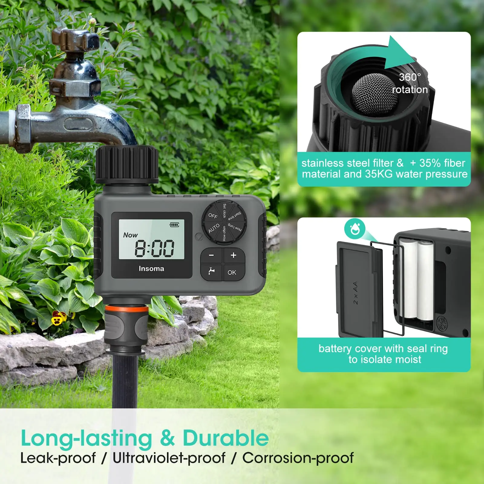 Watering System Sprinkler Timer - Image 2