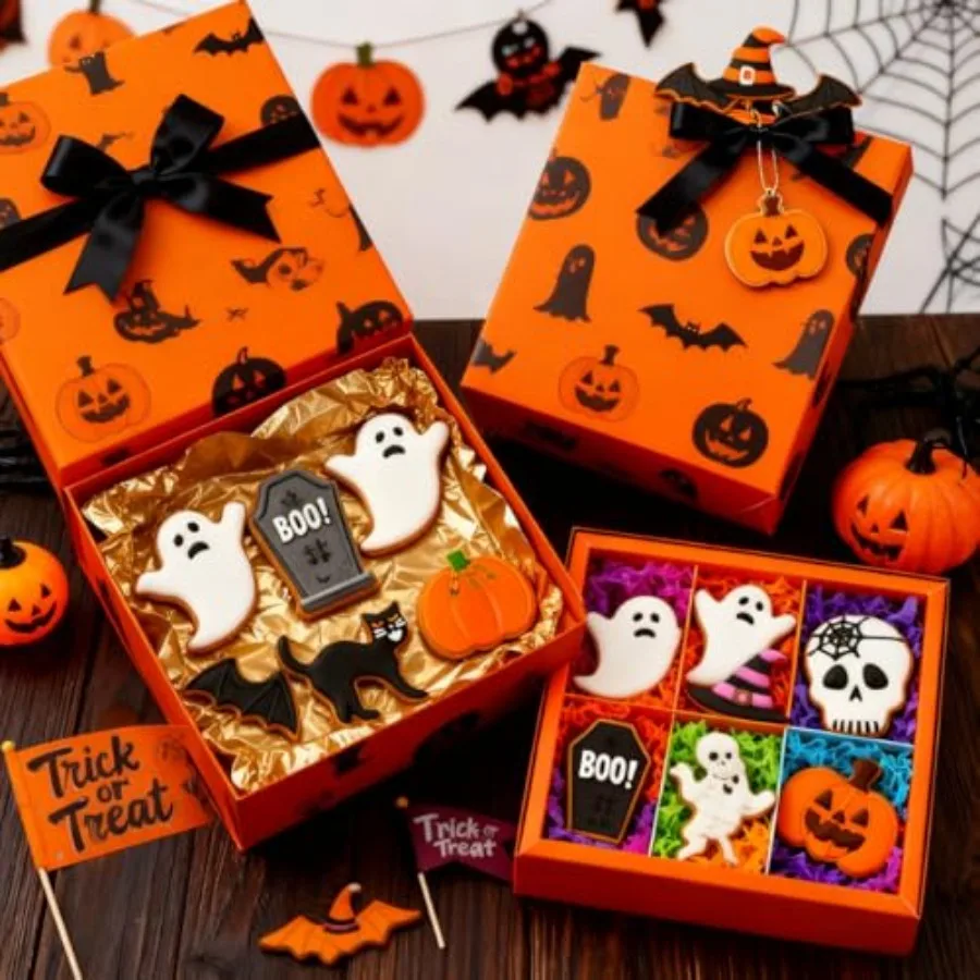 9 Pieces Halloween Cookie Cutters Set - Image 3