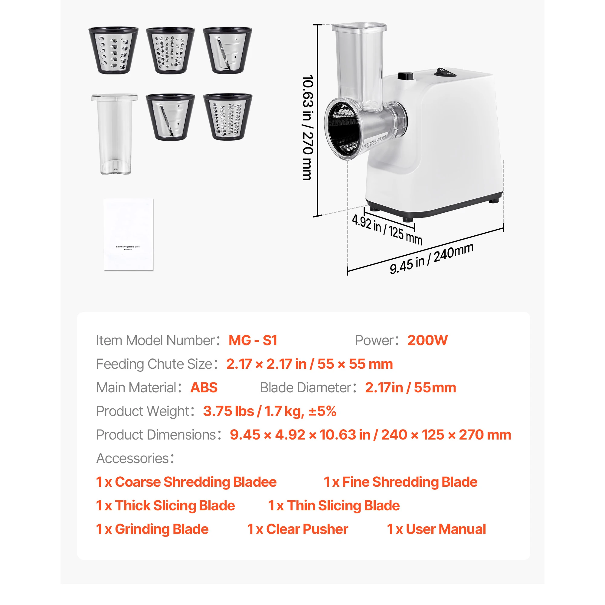 Electric Cheese Grater - Image 3