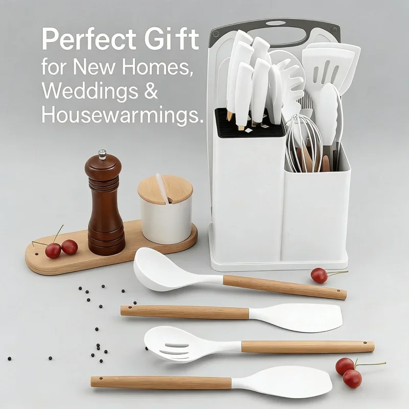 Cooking Tools with Detachable Storage Organizer - Image 4