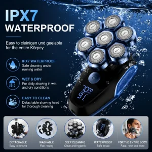 Wet or Dry Electric Razor - Thumbnail Image 2