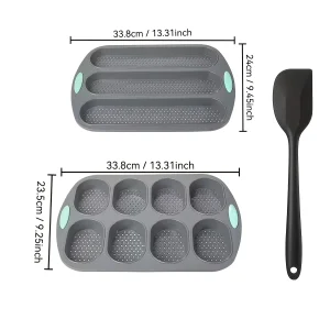 Silicone Bread Baking Mold Set - Thumbnail Image 2
