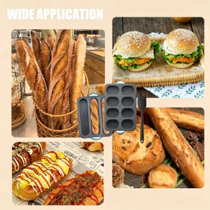 Silicone Bread Baking Mold Set - Thumbnail Image 3